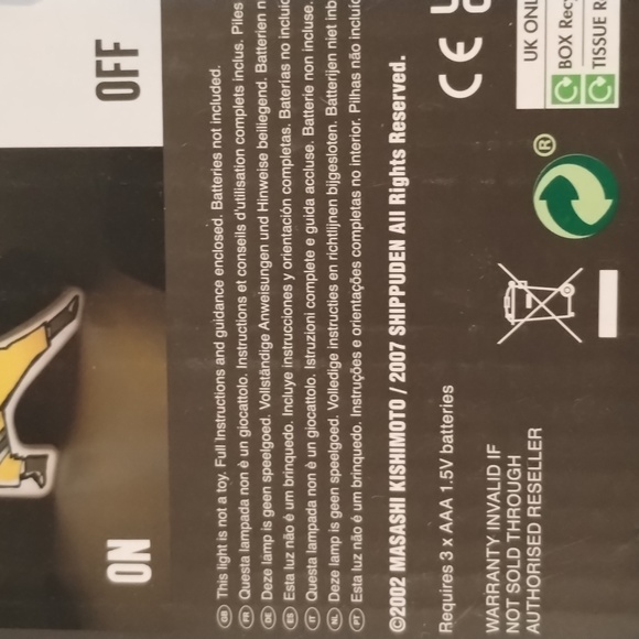 Naruto Shippuden Light 7" tall nib - Picture 3 of 4